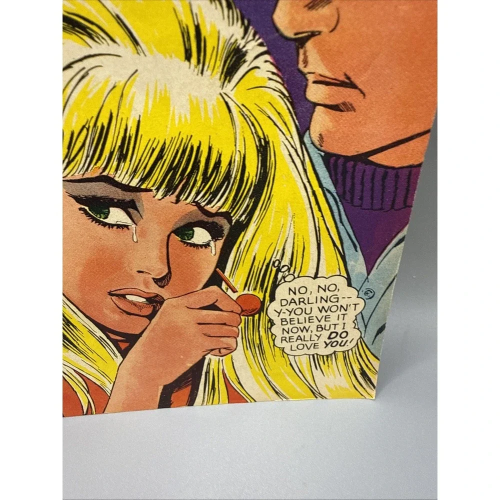 Girls' Love Stories #133 1968-DC-Love triangle cover & story-Higher grade-FN
